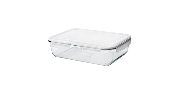 IKEA FÖRTROLIG - Tarro con tapa (31 x 23 x 9 cm) : Amazon.es ...