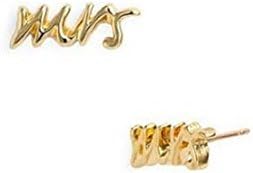 Rima Imar Women Plated Mother's Day Stud Earrings Fashion Jewelry (Mrs. Gold Plated)
