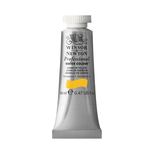 Winsor & Newton Professional Water Color Tube, 14ml, Cadmium Yellow