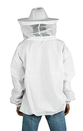 Bee Keeper Outfit Beekeeper Costume Beekeeping Jacket Clothing Men Women Bee Keeping Suit Pull Over Suit Coat Outfit Body Bee Protective Gear Beekeeping Suit Bee Jacket Fencing Veil Smock Hood