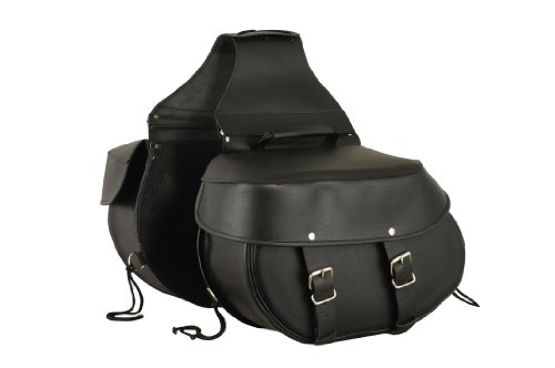 First Manufacturing FIBAG8006 Black Touring Pack Saddle Bag