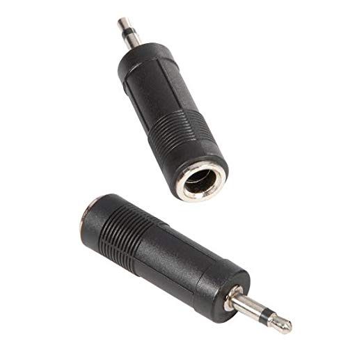 Adattatore Jack Per Cuffie Audio Mono Da Femmina 3,5 Mm A Maschio 6,5 - Foto 4