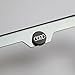 Set of 4 Audi Logo Laser Engraved Black Aluminum Metal Cap Stainless Steel Screw for Car License Plate Frame