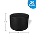 Growtent Garden 6-Pack 20 Gallon Plant Grow Bags – Heavy Duty Thichkened Non-Woven Aeration Fabric Pots with Strap Handlesthumb 1