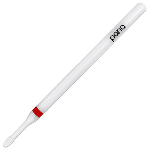 Pana 3/32" Cuticle Clean Safety Nail Ceramic White Carbide Bit (Grit: Fine - F) for Electric Dremel Drill Machine