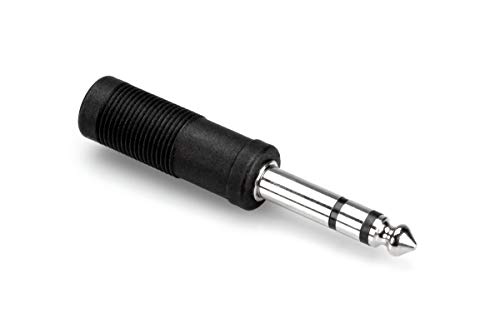 Hosa GPP-419 Female TS 1/4" to Male TRS 1/4" Adaptor