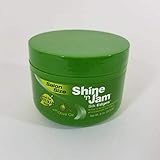 Ampro Pro Styl Shine 'N Jam Silk Edges with Olive Oil Salon Size 8 OZ
