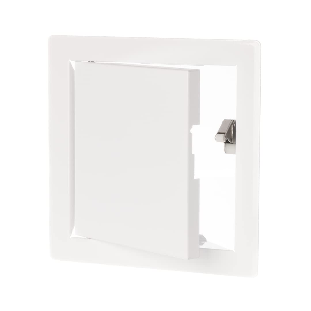 150x150mm / 6x6 inch Metal White Access Panel - Inspection Door - Vision Hatch