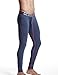 SEOBEAN Low Rise Mens Underwear Pants Long John Cotton Navy 2274