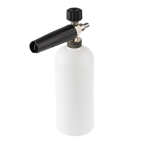 ALLOMN Car Wash Foam Gun Multifunctional Car Cleaning Foamaster Gun Water Soap Shampoo Sprayer for Van Motorcycle Vehicle (1L)