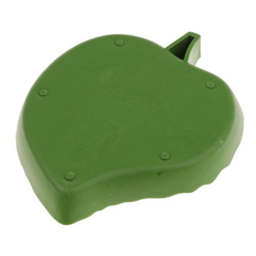 image for D DOLITY 4Pcs Shallow Reptile Amphibians Food Water Dish Corner Bowl f