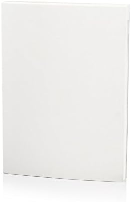 T-HAOHUA 260 Pages (130-Sheet) Thread-Bound Sketchbook - Premium 7” x 10” Inches Art Plus Sketchbook For Drawing, Typography, Fashion Sketching &amp; More - Best Journal Sketchbook for Artist (White)