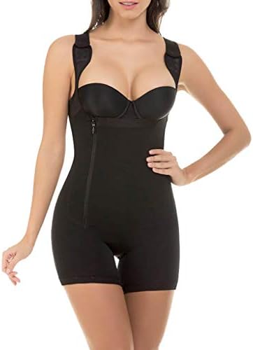 AmyDong Women's Body Shaping Ultimate Slimmer Wear Slim Corset Your Own Bra Body Shapeware Bodysuit