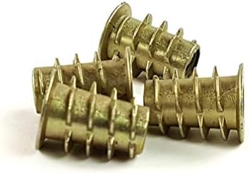 Knightsbrandnu2u FLANGE NUTS D-NUT T-NUTS 3 POINT FIXING ANGLE PLATES M8 M10 GLIDES DOMES PUSH IN CASTOR FITTINGS FOR FURNITURE