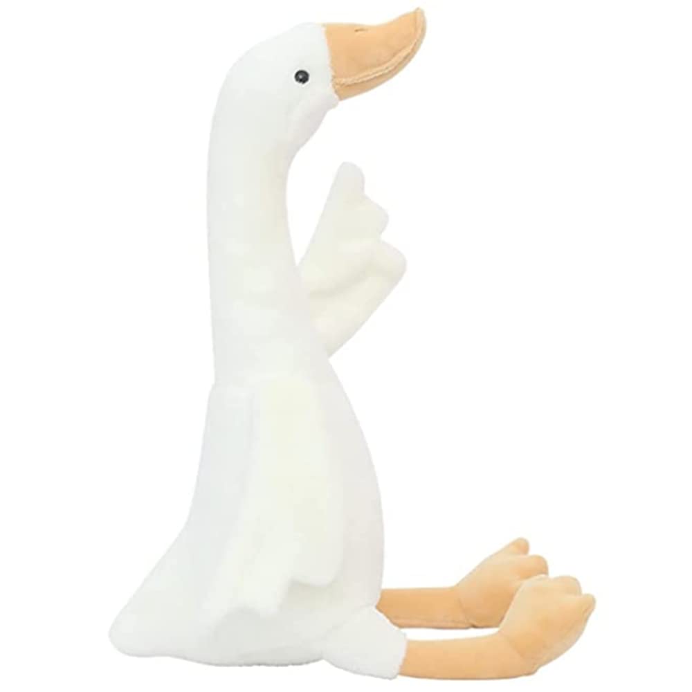 NatureMan 19.7" Swan Stuffed Animal, Cute soft Goose Toy Plushie Pillow Doll ThrowHugging Cushion Birthday Gifts - Perfect Companion for Kids, Babies, Toddlers