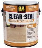 Sealer,Clear Seal Satin by Seal Krete