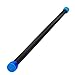 Fitness Republic Weighted Bar Sculpting Workout Bars for Exercise | Body Bar Balance Bar, Strength training bars weighted exercise bar set for Physical Therapy, Body Toning - (14 lbs, Blue)