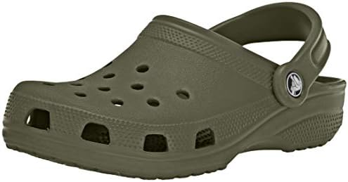 khaki crocs