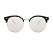 Mio Eyewear [Clubmaster - Pink Mirrored] Fashion Sunglasses for Woman and Men (100% UV Protection)