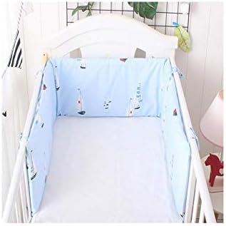 Crown Pattern 18030 Cm Crib Bumpers U L Shape Baby Bedding Set Cot