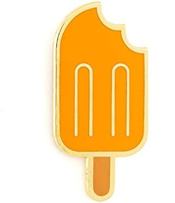 These Are Things Orange Popsicle Enamel Pin