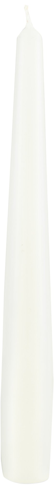 Cereria di Giorgio risthò Lacquer Cone, Wax Candles, White, 2.2 X 2.2 X 21 cm