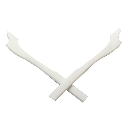 MRY Earsocks Nosepiece Kit for Oakley Half Jacket 2.0 / 2.0 XL Sunglasses - Opt (White, Clear)