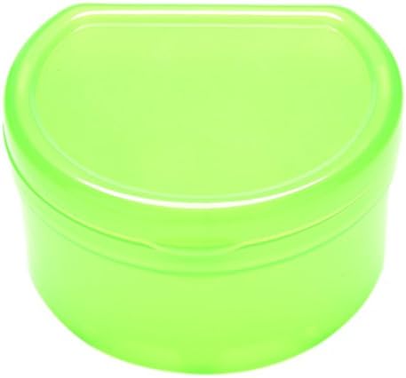 Daytingday(TM) Green Dentures Retainer Box Plastic False Teeth Storage Case