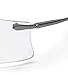 MCR Safety Glasses T4112AF Rubicon T4 Gray Lens with UV Protection and Anti-Fog Coating, 1 Pair