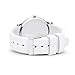 Speidel Original Scrub Watch™ Medical Professionals Students Men Women Unisex Easy Read Dial Military Time Red Second Hand Silicone Band Water Resistant-White