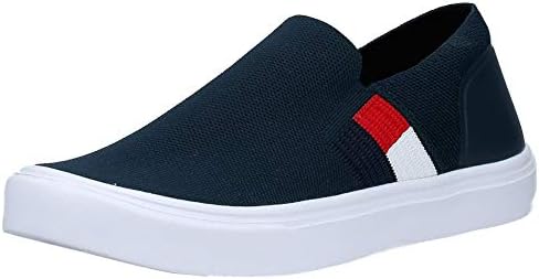 lightweight knit flag sneaker