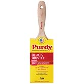 Purdy Swan 3 in. W Flat Black China Bristle Paint Brush