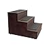 FixtureDisplays Deluxe Wood Pet Stairs Pet- Dog/Cat 3 Steps/Stairs to Access Bed, Sofa, Step Ladder 12226NEW-FBA Fulfilment by Amazonthumb 2