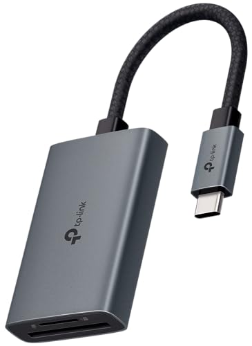 UA440C USB Type-C auf SD-Kartenleser, Plug und Play, 3 × Schnellere Datenübertragung, Unterstützt Speicherkarten bis zu 2 TB, Kompatibel mit Mac, Windows, iPadOS, iOS, Android und Linux