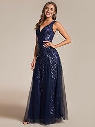 Ever-Pretty Women's Sexy Sleeveless V-Neck Evening
