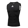 AMZSPORT Compressieshirt voor heren, tanktop zonder mouwen, koeling
