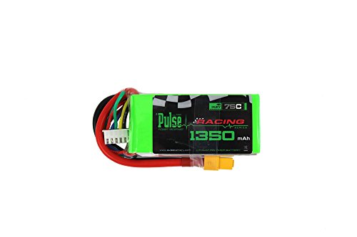 PULSE 1350mah 4S 14.8V 75C - FPV Racing Series - LiPo Battery
