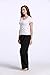 CYZ Women's Basic Stretch Cotton Knit Pajama Sleep Lounge Pants-Black-L