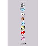 Amazon Com Kpop Bts Bt21 Planetbt Notebook For Boys And Girls College Ruled Lined Blank School Or Personal Journal For Armys Animeboy Books
