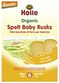 (8 PACK) - Holle Organic Spelt Rusk| 200 x 6 gx |8 PACK - SUPER SAVER - SAVE MONEY