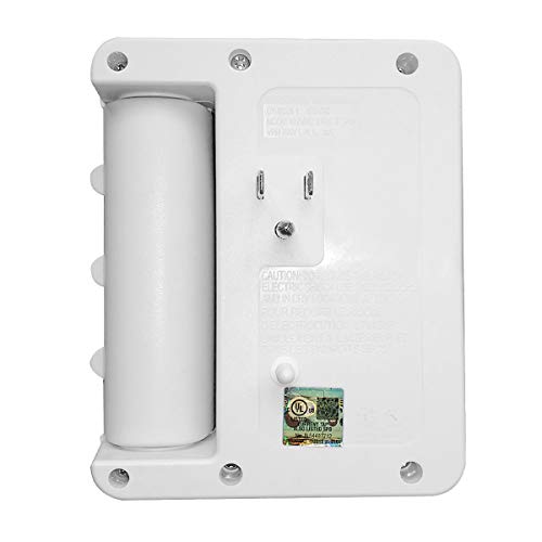 HomeHopes 6 Outlet Swivel Wall Adapter, Swivel Outlet with Usb ports
