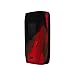 DSC-Mart Protective Case for Vaporesso Revenger 220W, Anti-Slip Silicone Skin Cover Sleeve Wrap Gel Fits Revenger Starter Kit (Black-Red)