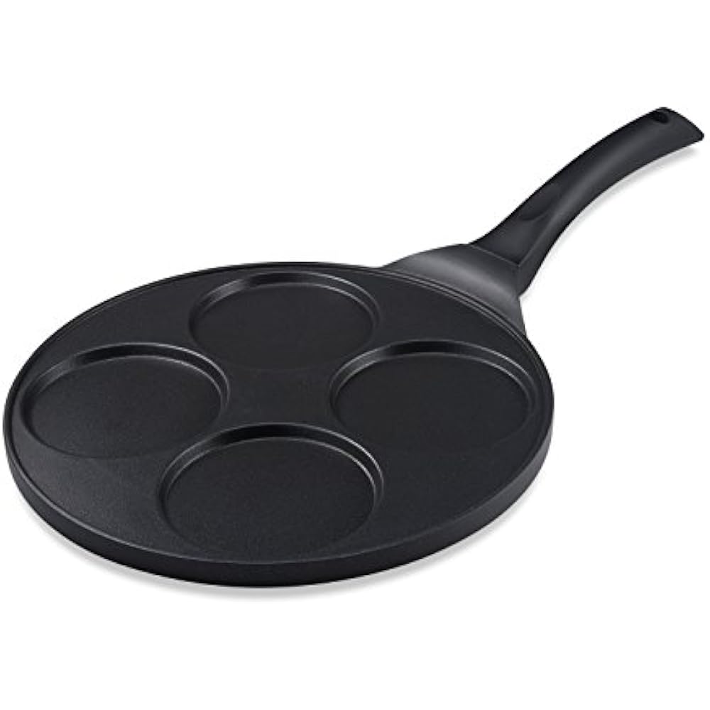 All Pans GPA9525 Blini With Induction Bottom Nonstick Silver Dollar