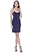 Coreal Full Slip For Women Under Dress Adjustable Spaghetti Strap Knee Length Slips Undergarment Nightwear