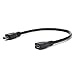 HENGSHENG wishacc USB 2.0 Mini B 5-Pin Male to Micro Female Adapter