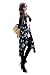 CA Mode Women's Skull Print Open Cardigan Asymmetric Blouse Top Black M to L,Black,M to L