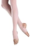 Bloch Women's Endura Stirrup Elastic Waistband Tights