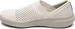BZees Women's, Charlie Slip-On White 8 M