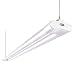 Hykolity 4FT 36W Linkable LED Shop Light with cord, 3600lm Hanging or FlushMount Garage Utility Light, 5000K Overhead Workbench Light, Light Weight, Shatter Proof 64w Fluorescent Fixture Replacement-1