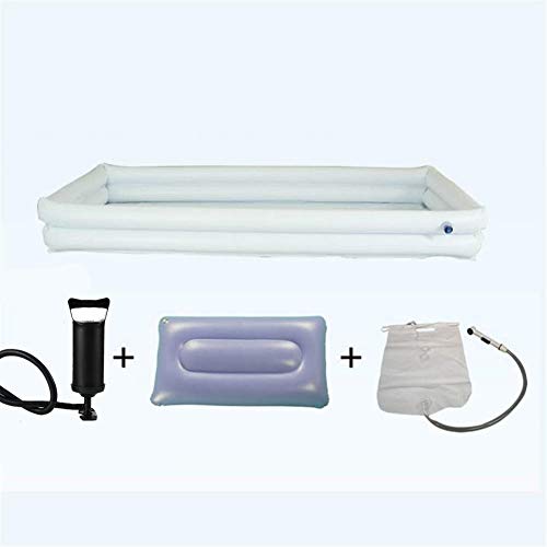 Medical Inflatable Bathtub Shower System Adult PVC Bathtub with Water